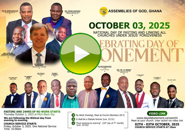 Ghana Day Of Atonement Service