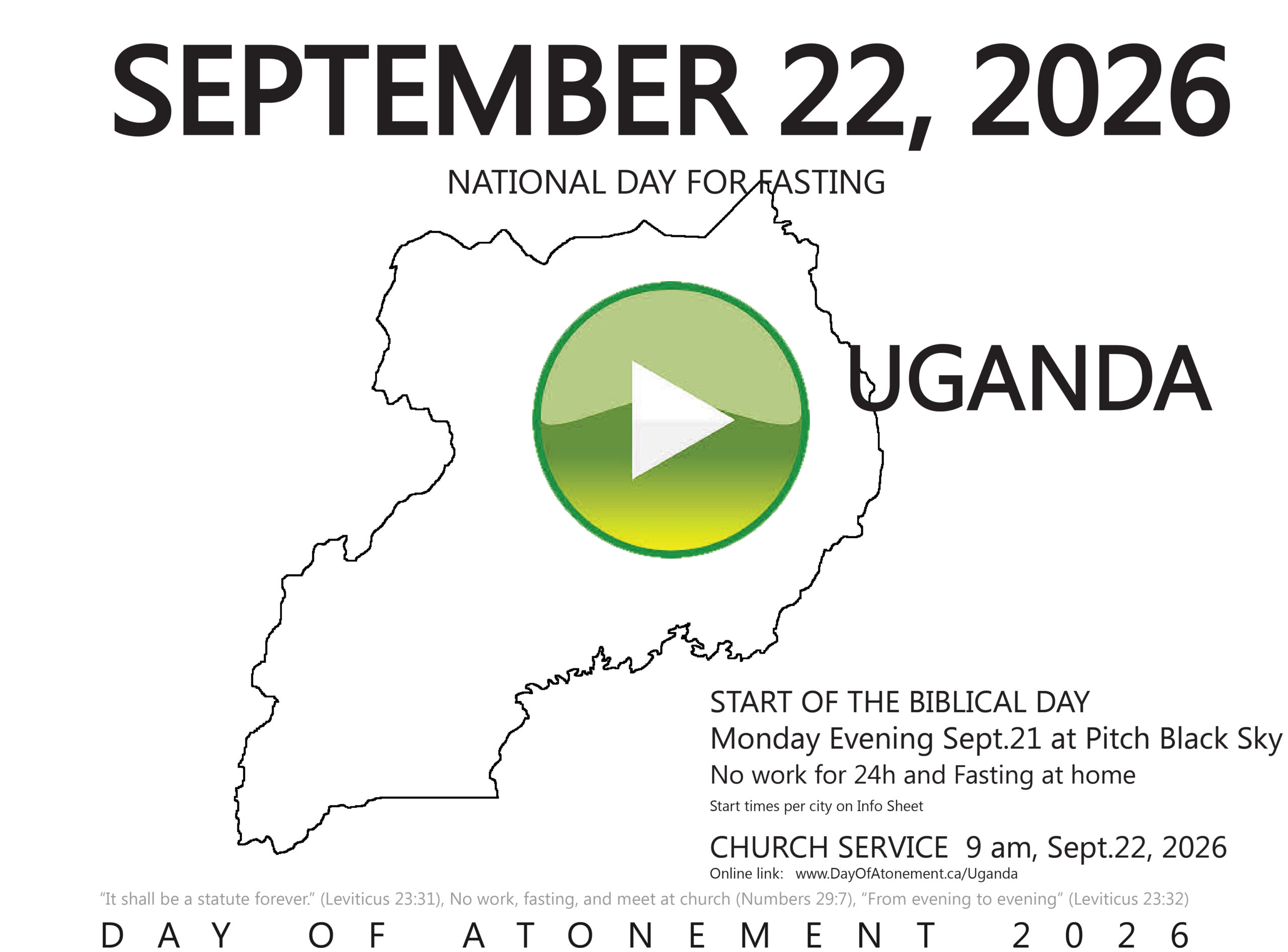 Uganda - Day of Atonement